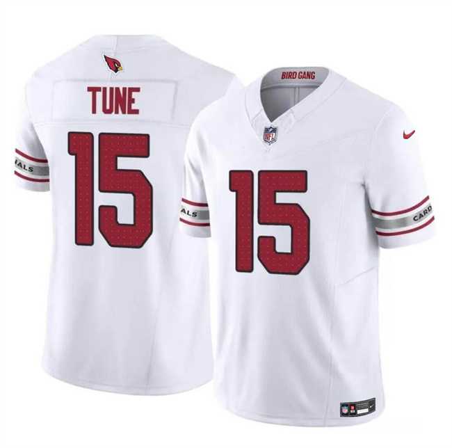 Men & Women & Youth Arizona Cardinals #15 Clayton Tune White 2023 F.U.S.E. Vapor Untouchable Limited Jersey